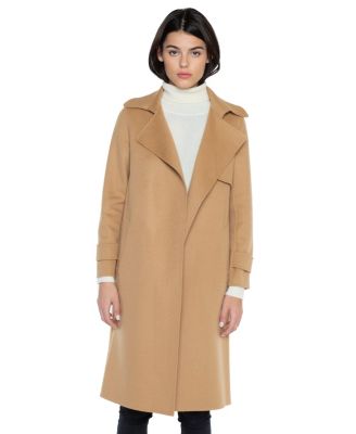 Women's Cashmere Wool Double-faced Overcoat