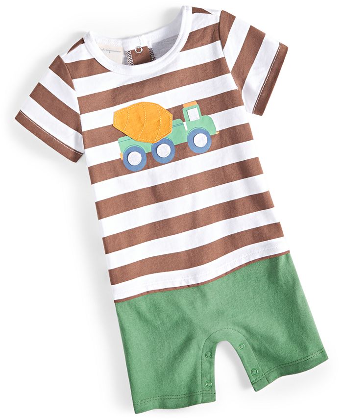 First Impressions Baby Boys My Ride Sunsuit, Created for Macy's - Macy's