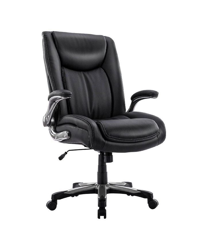 COLAMY Big and Tall PU Leather Office Chair Macy's
