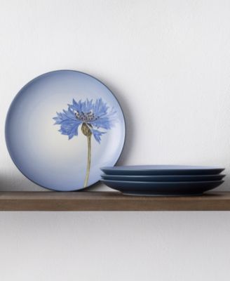 Colorwave Floral Accent Plates, Set of 4