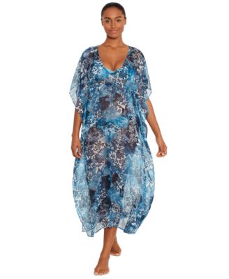 Lauren Ralph Lauren - Women's Flutter-Sleeve Midi Caftan