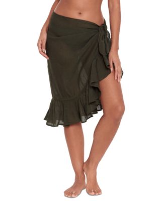 Lauren Ralph Lauren - Women's Ruffle-Hem Pareo Cover-Up