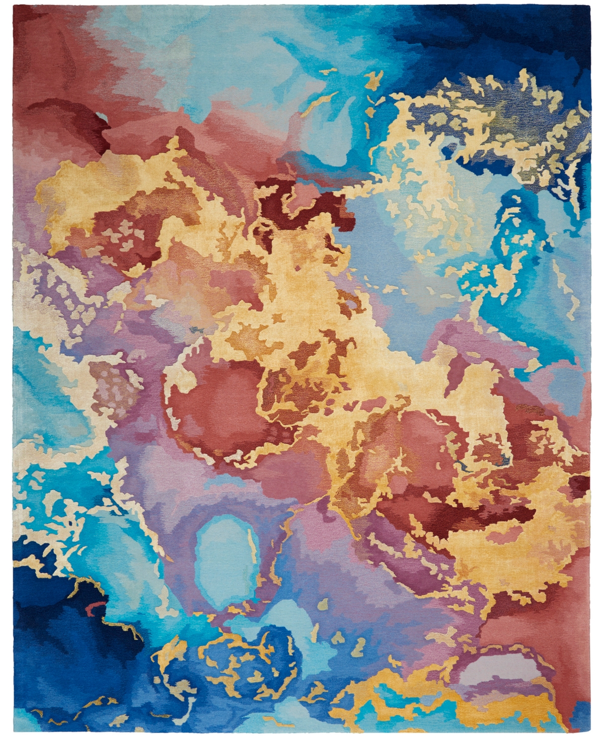 Nourison Home Prismatic PRS18 9'9in x 13'9in Area Rug - Multi