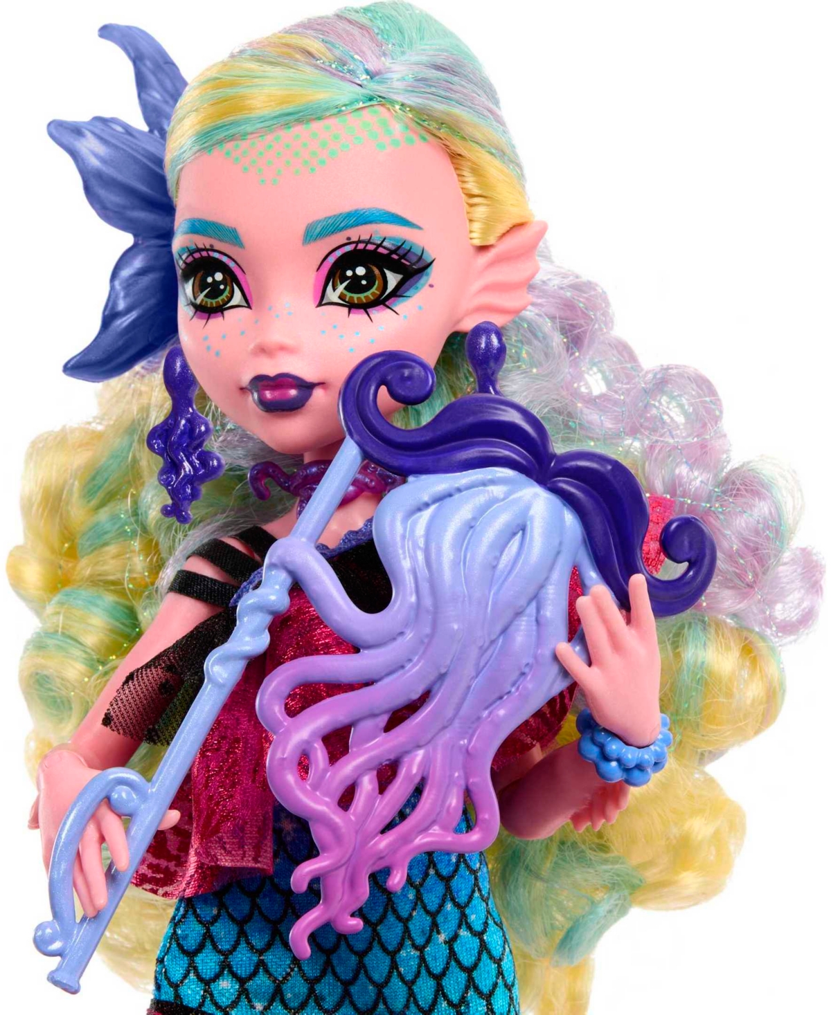 Monster High Lagoona Blue Doll in Monster Ball Party Dress with Accessories - Multi-Color
