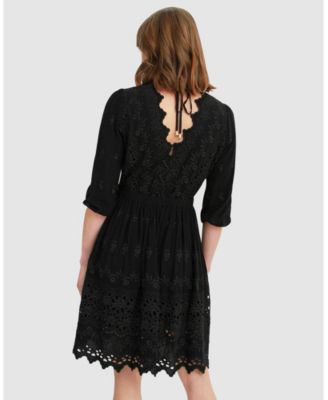 Women's Sweet Talk Eyelet Mini Dress