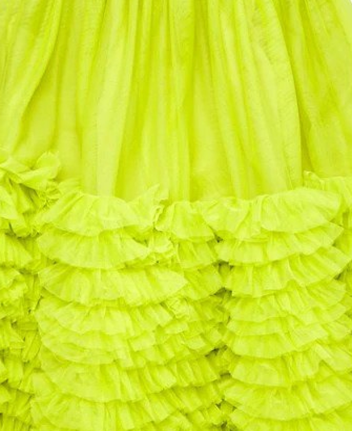 Christian Siriano Big Girls Pleated and Tiered Maxi Gown