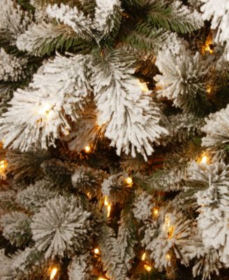 National Tree Company National Tree 7.5' Snowy Westwood Pine with 650 Clear Lights