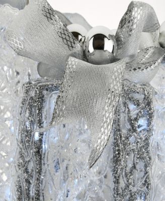 National Tree Company Pre-Lit Decorated White Gift Box Assortment