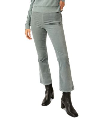 Free People - Women's In My Feelings High Rise Cropped Bootcut Pants