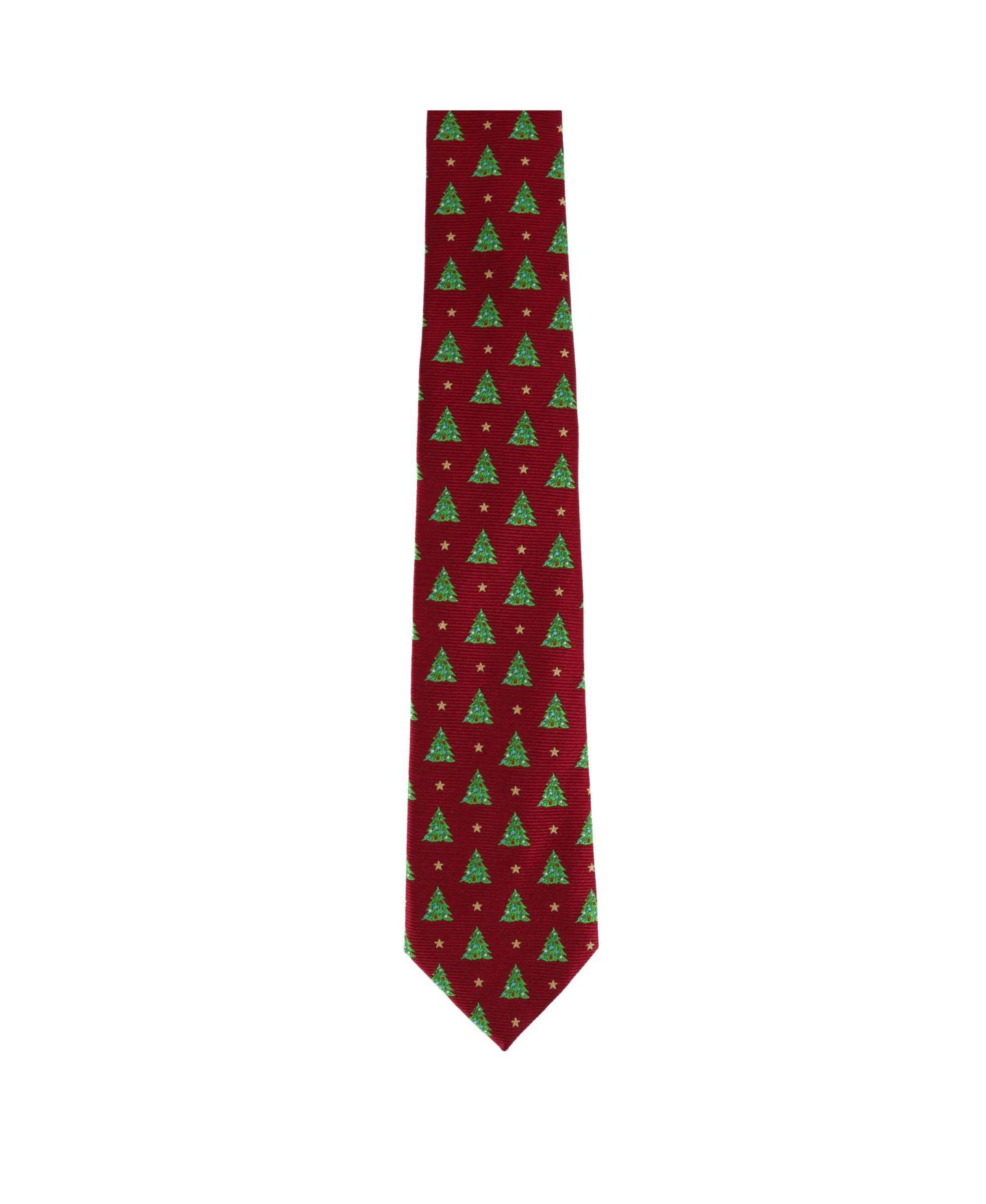 Мужской галстук TRAFALGAR Oh Christmas Tree Novelty Silk Necktie — фото 2