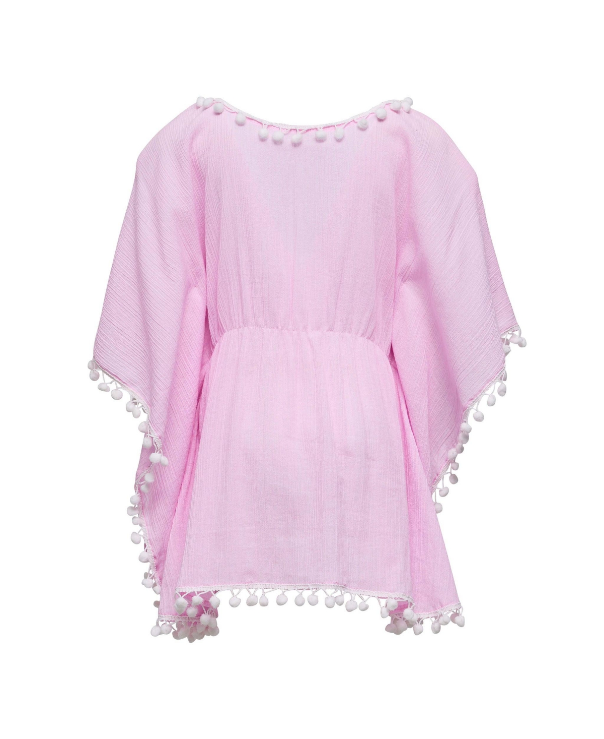 Toddler, Child GirlSherbet Pom Pom Cover Up - Pink
