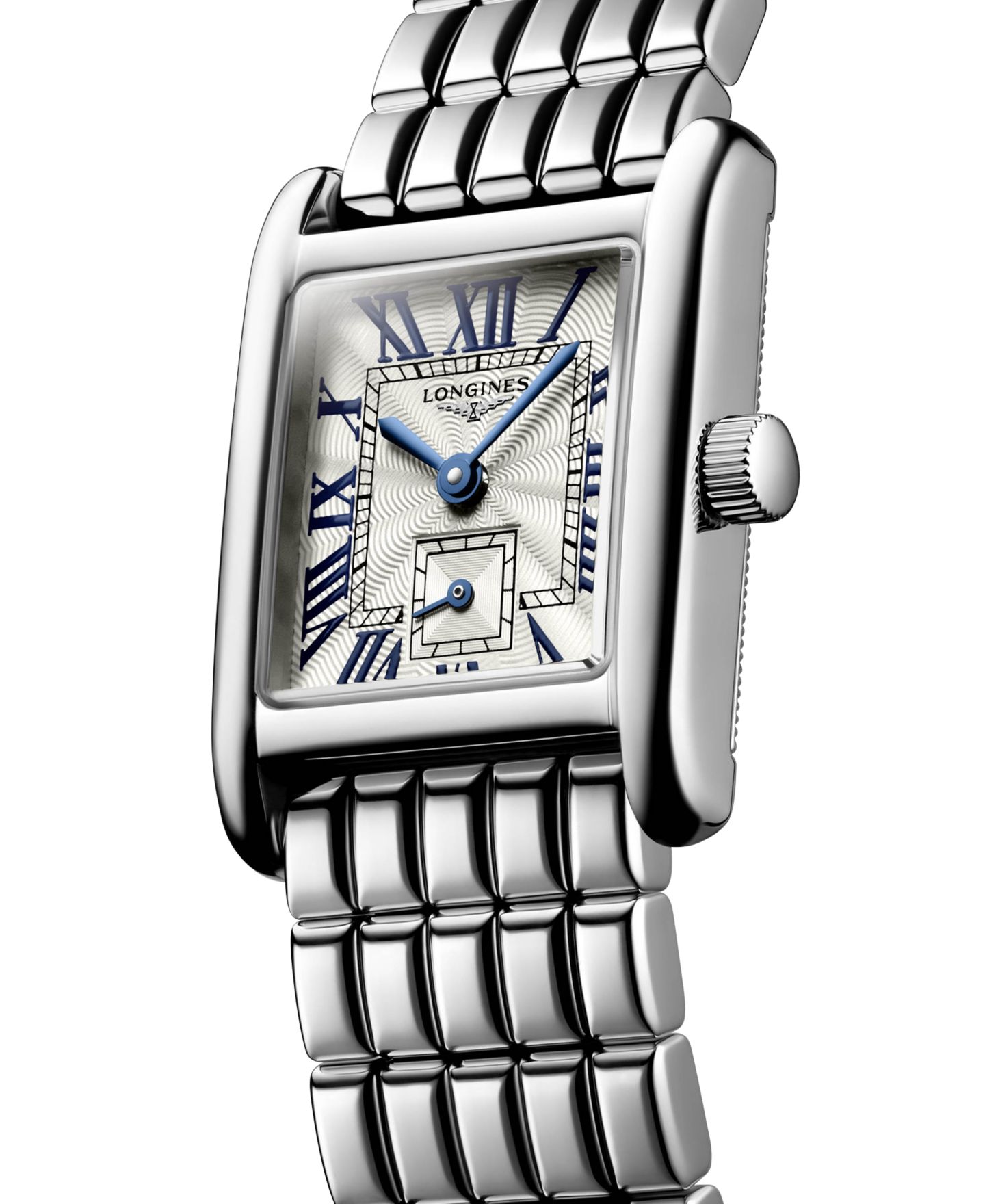 Женские часы Longines Swiss Mini DolceVita Stainless Steel Bracelet Watch 22x29mm — фото 2