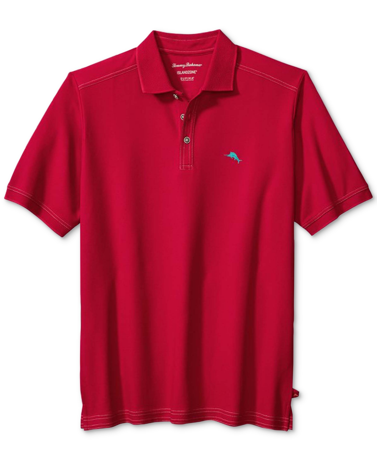 Tommy Bahama Men's Contrast Stitch Emfielder 2.0 Polo In Jester Red