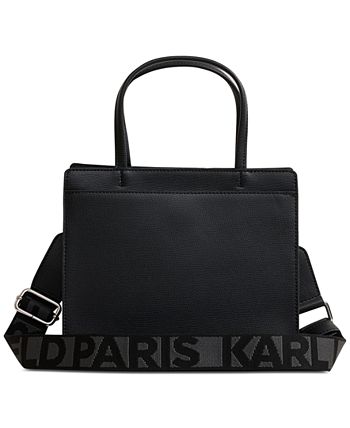 KARL LAGERFELD PARIS Karl and Choupette Maybelle Small Satchel - Macy's