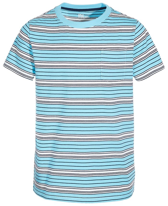 Epic Threads Big Boys Short-Sleeved Striped T-Shirt, Created for Macy's ...