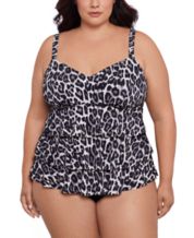Macys top plus swimsuits