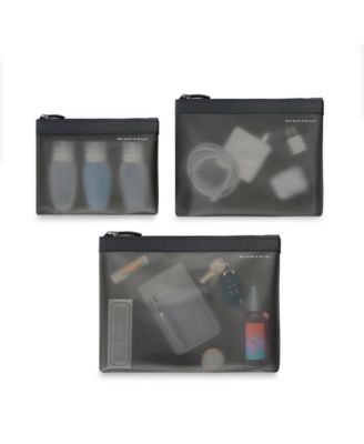 Travel Essentials Translucent Pouch Set