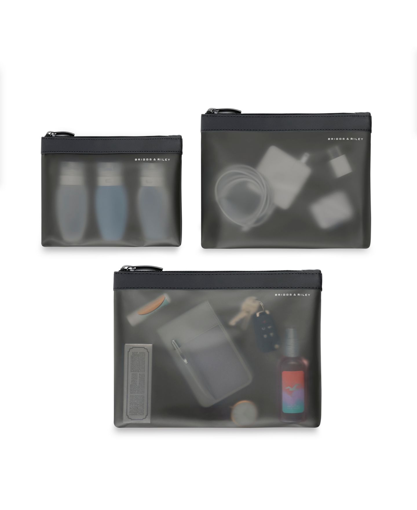 Сумки Briggs & Riley Travel Essentials Translucent Pouch Set — фото 3