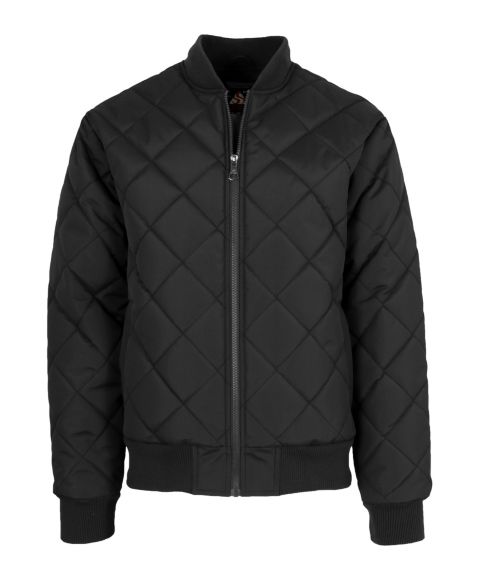 Мужская куртка Spire By Galaxy Quilted Bomber, цвет: Чёрный