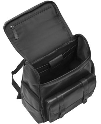 Men's Buffalo Backpack with Zippered Laptop, Tablet Compartment