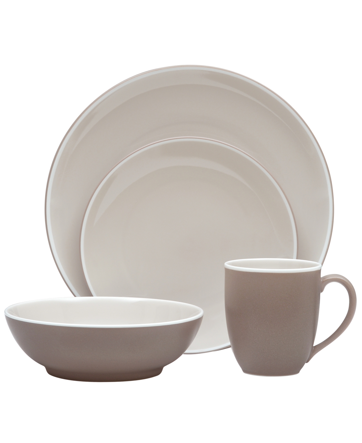 Noritake ColorTrio Coupe Place Setting