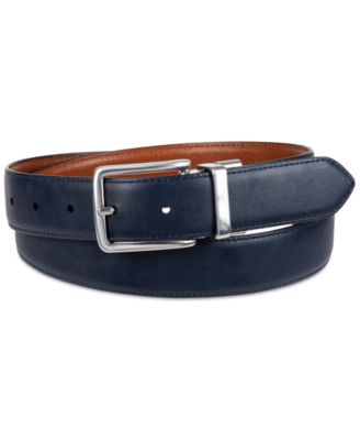 Men's Reversible Leather Dress Belt