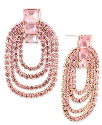 I.N.C. International Concepts - Crystal Multi-Row Drop Earrings