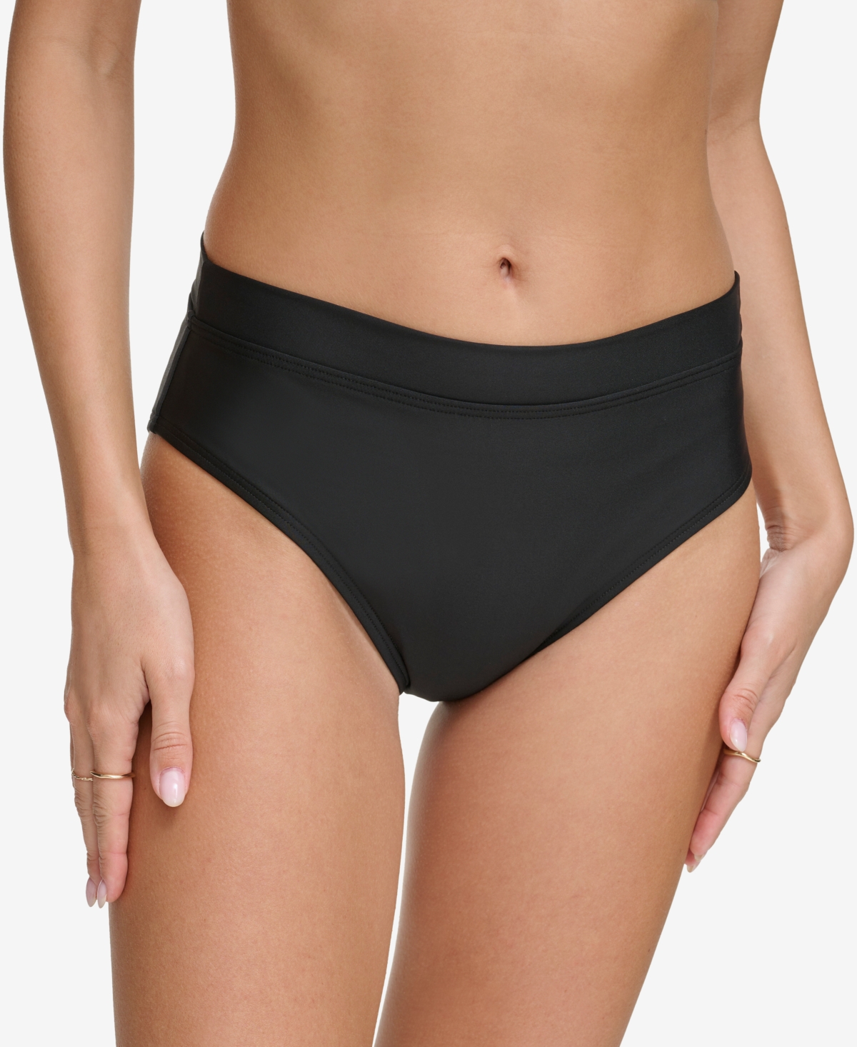 Dkny Superior Lace Mesh-Waist Bikini Underwear DK4944