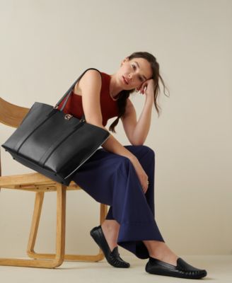 Cole Haan Women's Essential Extra-Large Leather Tote Bag Macy's