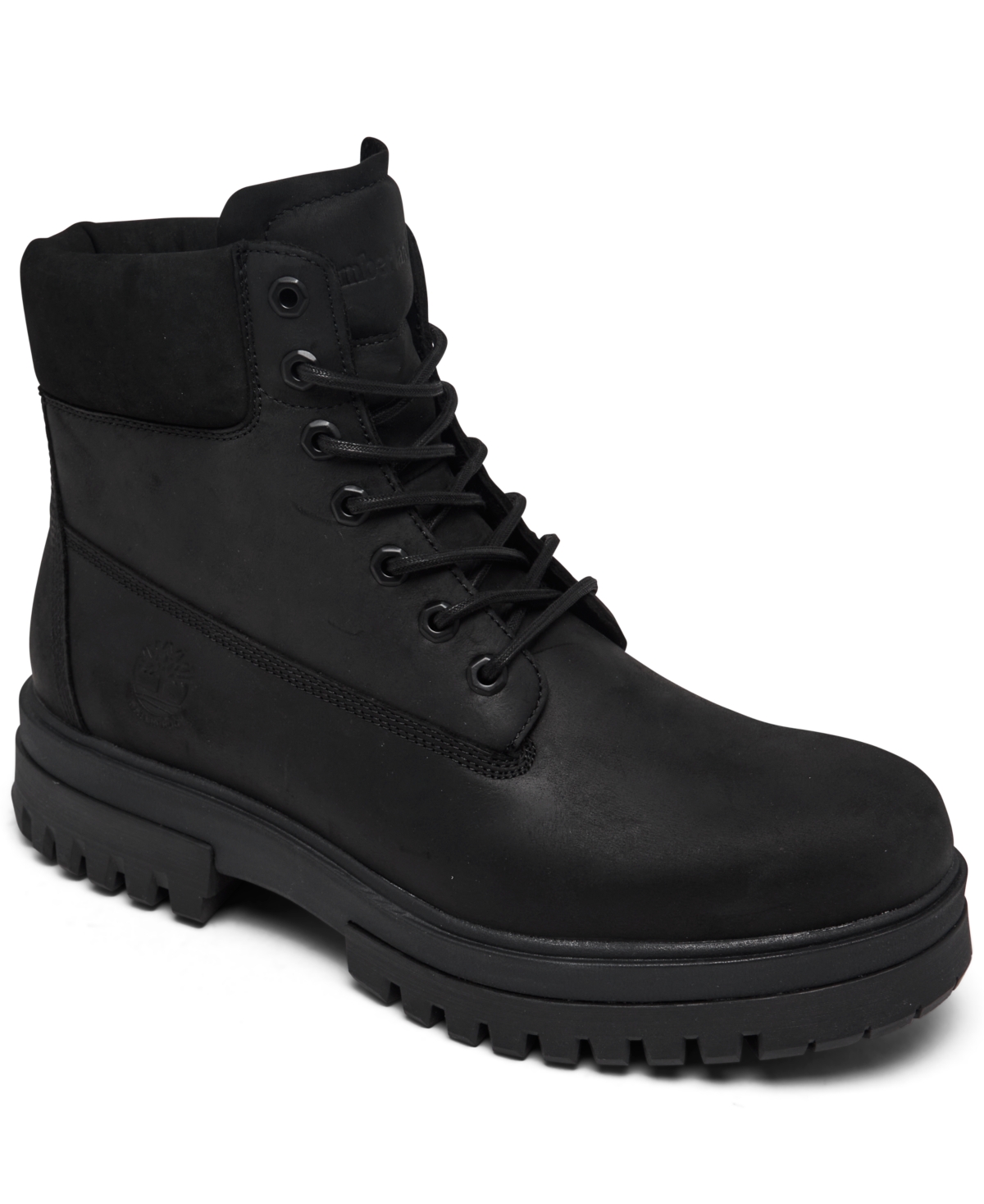 Timberland Men's Arbor Road 6" Water-resistant Boots From Finish Line In Jet Black