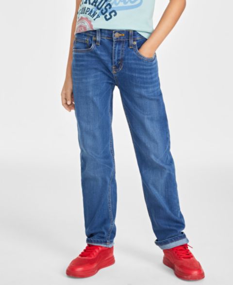 Levi's Boys' 8-20 514 Straight Fit Stretch Performance Jeans
