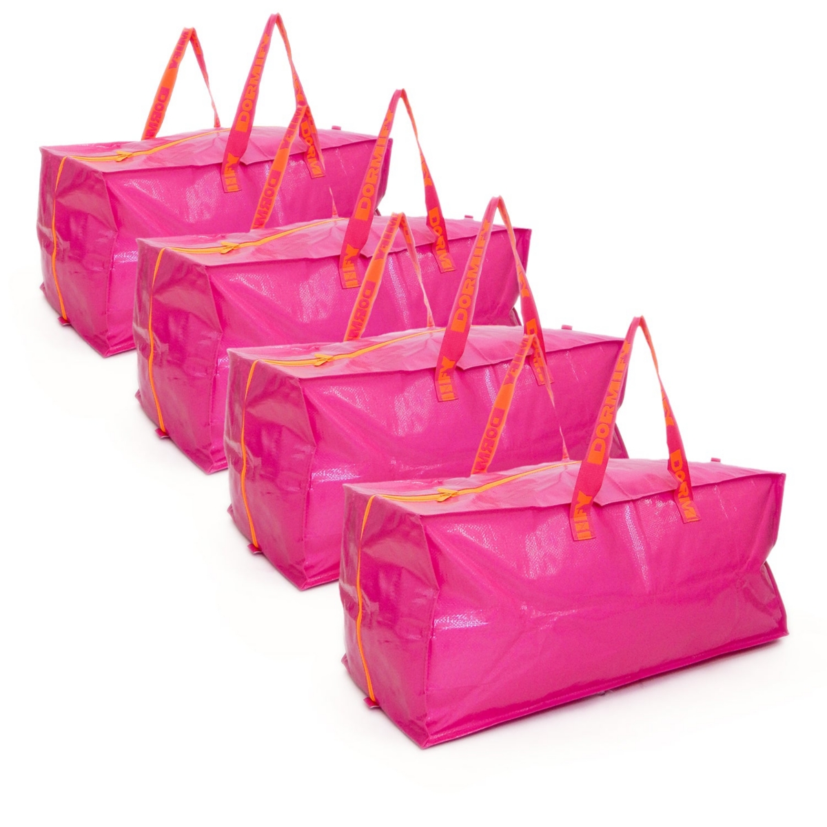 Storage Duffle Bag for College Dorms - Pink