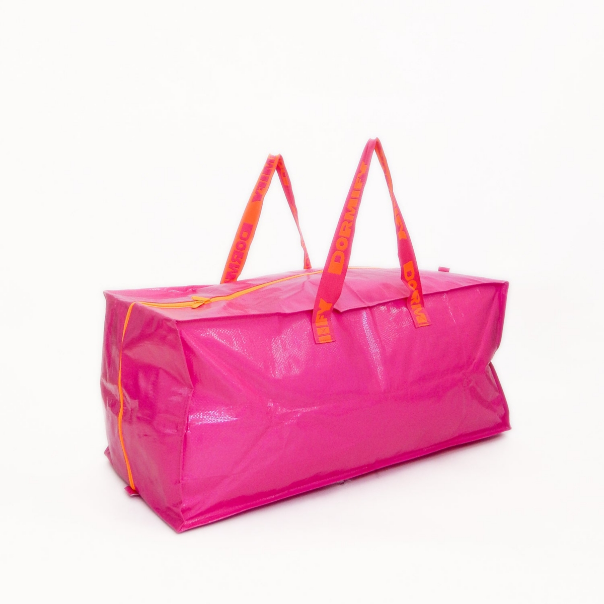 Storage Duffle Bag for College Dorms - Hot pink