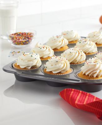 Farberware 12" Cup Nonstick Muffin Pan - Macy's