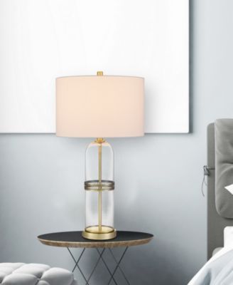 Lenoir 28" Height Glass Table Lamp Set