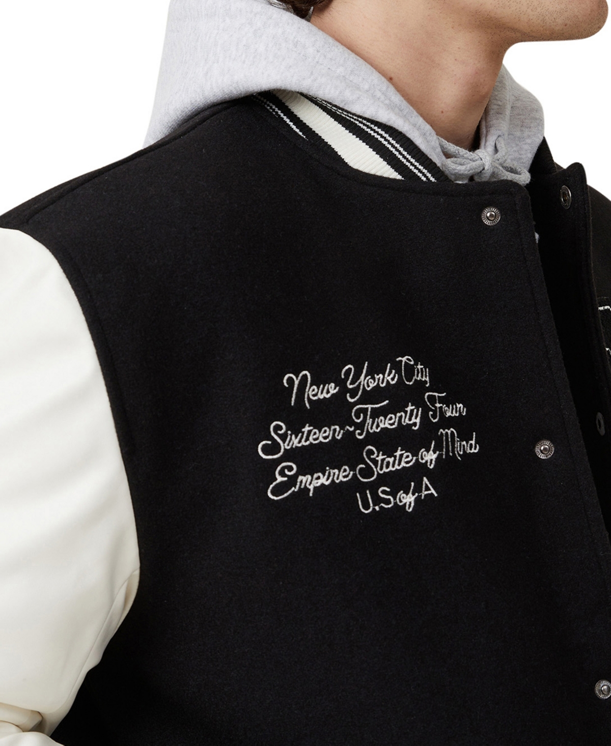 Cotton On Men's Varsity Bomber Jacket