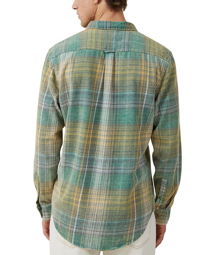COTTON ON Men's Aberdeen Long Sleeve Shirt - Macy's