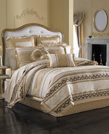 CLOSEOUT! J Queen New York Marcello Gold Comforter Sets - Bedding Collections - Bed & Bath - Macy&#39;s