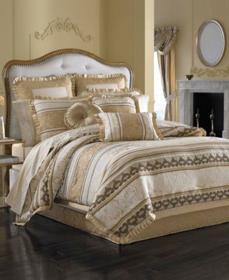 J Queen New York CLOSEOUT! Marcello Gold Comforter Sets & Reviews - Bedding Collections - Bed ...