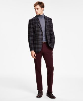 Tommy Hilfiger - Men's Modern-Fit Wool Sport Coat