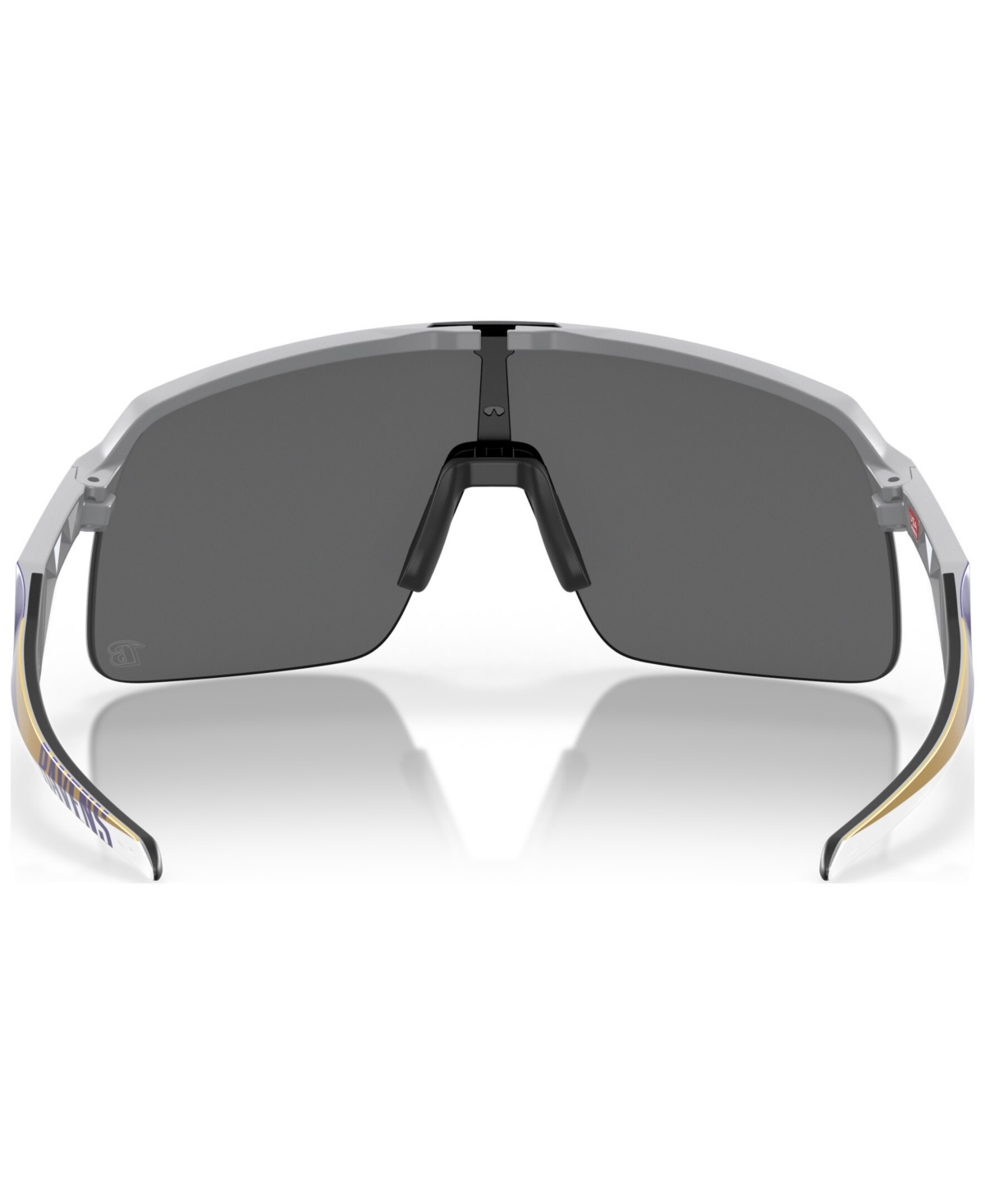 Shop Oakley Men's Baltimore Ravens Sutro Lite Sunglasses, Mirror Oo9463 In Matte Fog