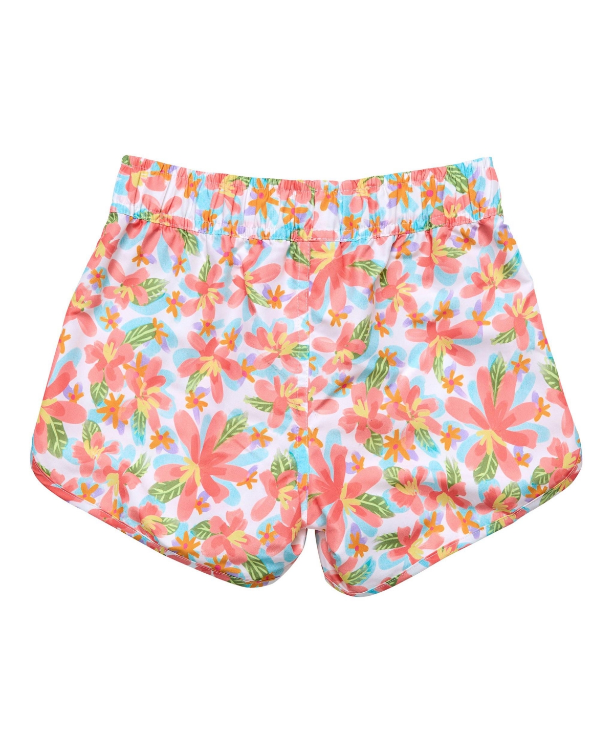 Toddler, Child Girl Hawaiian Luau Sustainable Board Shorts