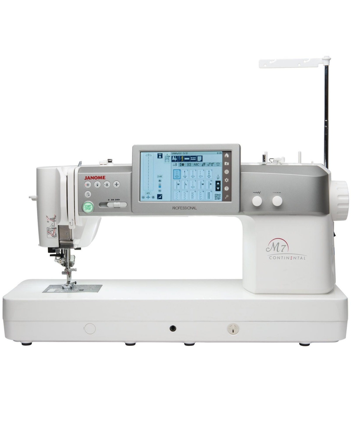 Continental M7 Sewing and Quilting Machine - White