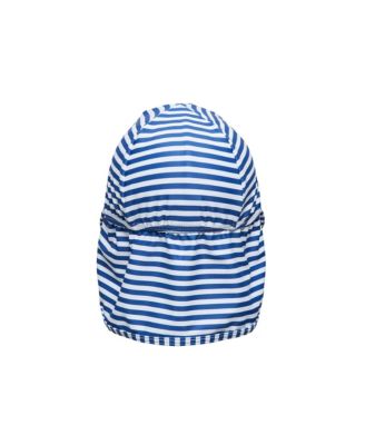 Denim Stripe Floating Flap Hat