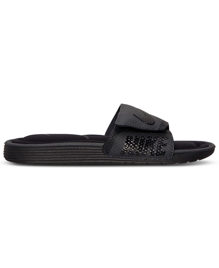 Nike Men's Solarsoft Comfort Slide Sandals from Finish Line - Macy's