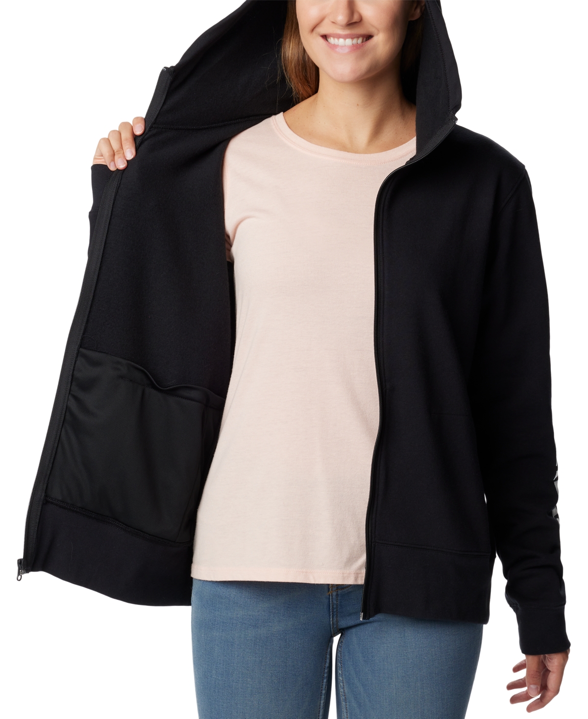 Columbia Women's Trek Ii Graphic Full-Zip Hoodie