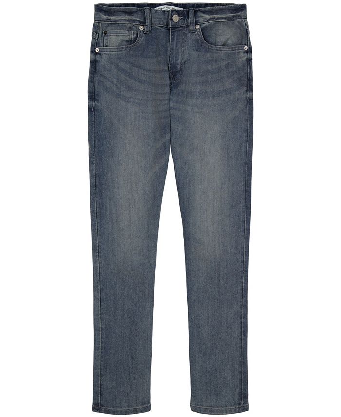 Calvin Klein Big Boys Straight Denim Jeans - Macy's