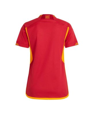 Women's Red AS Roma 2023/24 Home Replica Jersey
