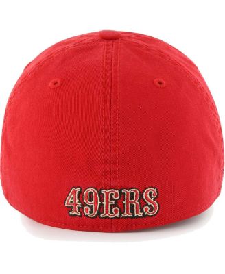 Men's Scarlet San Francisco 49ers Franchise Logo Fitted Hat