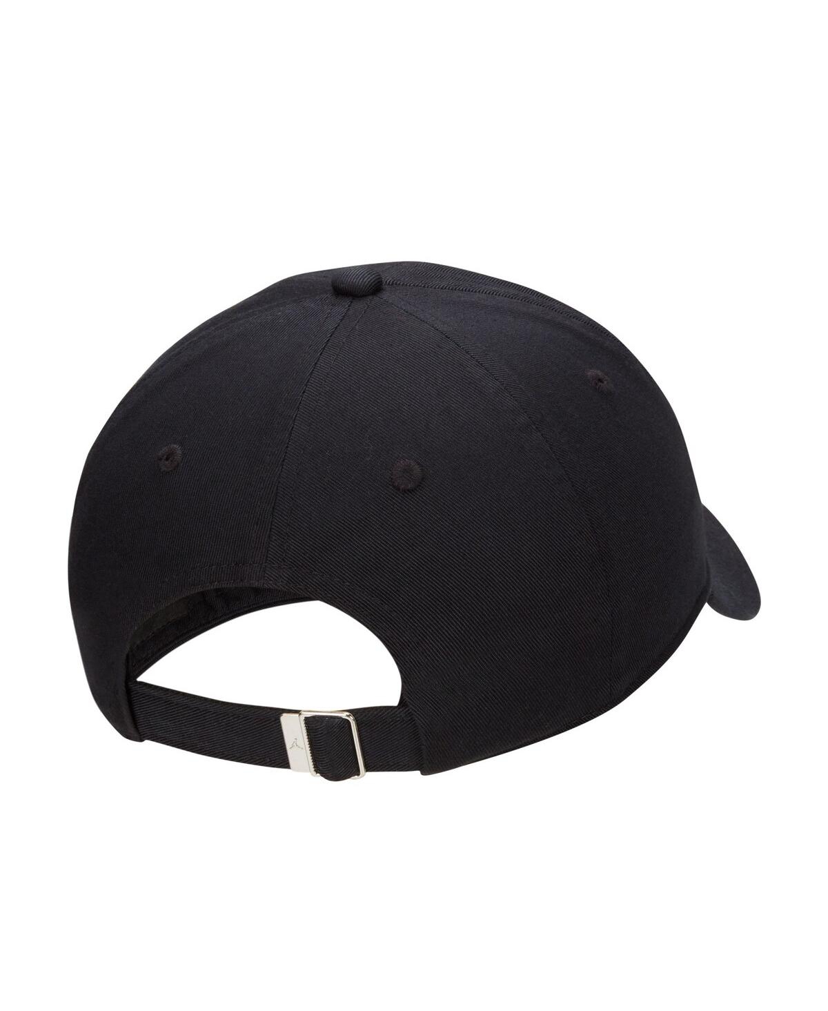 Shop Jordan Men's And Women's  Logo Adjustable Hat In Black